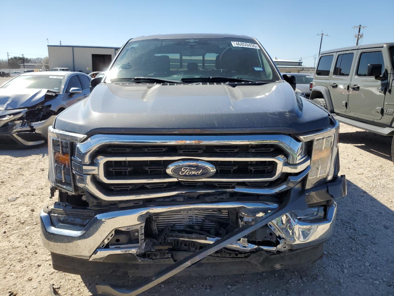 2023 Ford F-150 VIN 1FTEW1CP7PKE63433 Copart auction photo, side / front end damage thumbnail 5