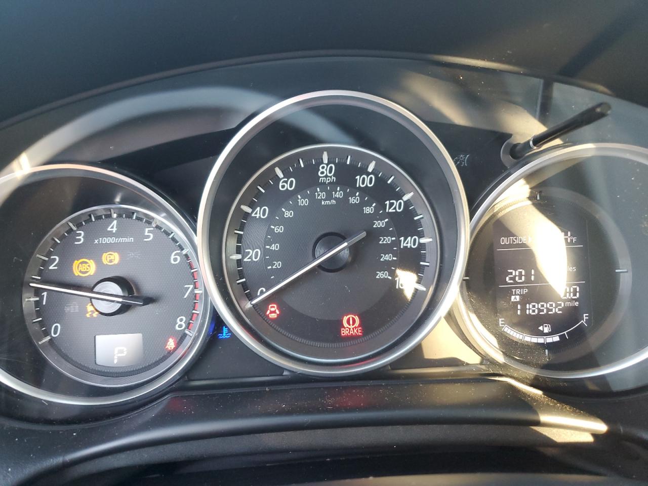 2016 Mazda CX-5 VIN JM3KE2CY6G0788727 Copart auction photo, all over damage thumbnail 9