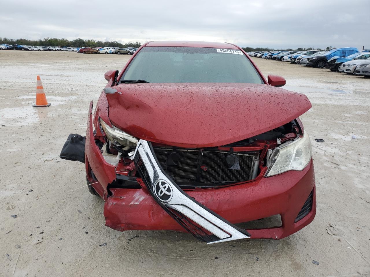 2012 Toyota Camry VIN 4T1BF1FK2CU551643 Copart auction photo, front end / side damage thumbnail 5