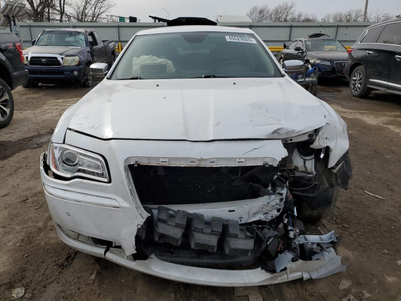 2013 Chrysler 300 VIN 2C3CCAPT9DH507091 Copart auction photo, front end damage thumbnail 5