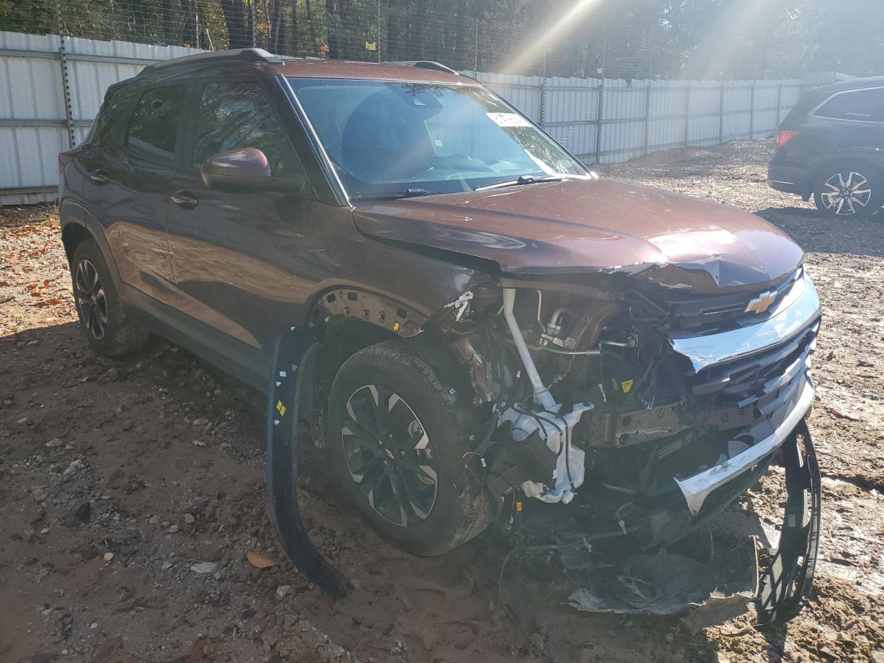 2023 Chevrolet TrailBlazer VIN KL79MPS26PB043272 Copart auction photo, front end damage thumbnail 4