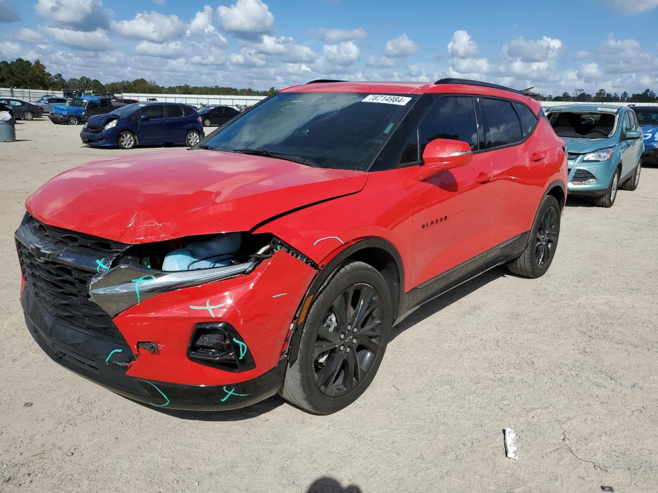 2022 Chevrolet Blazer VIN 3GNKBERS5NS148771