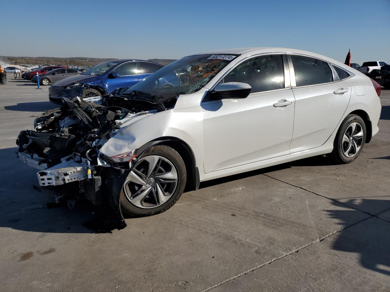 2021 Honda Civic VIN 2HGFC2F66MH522935