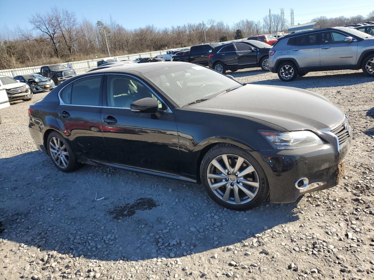 2013 Lexus GS VIN JTHBE1BL1D5023866 Copart auction photo, rear end damage thumbnail 4