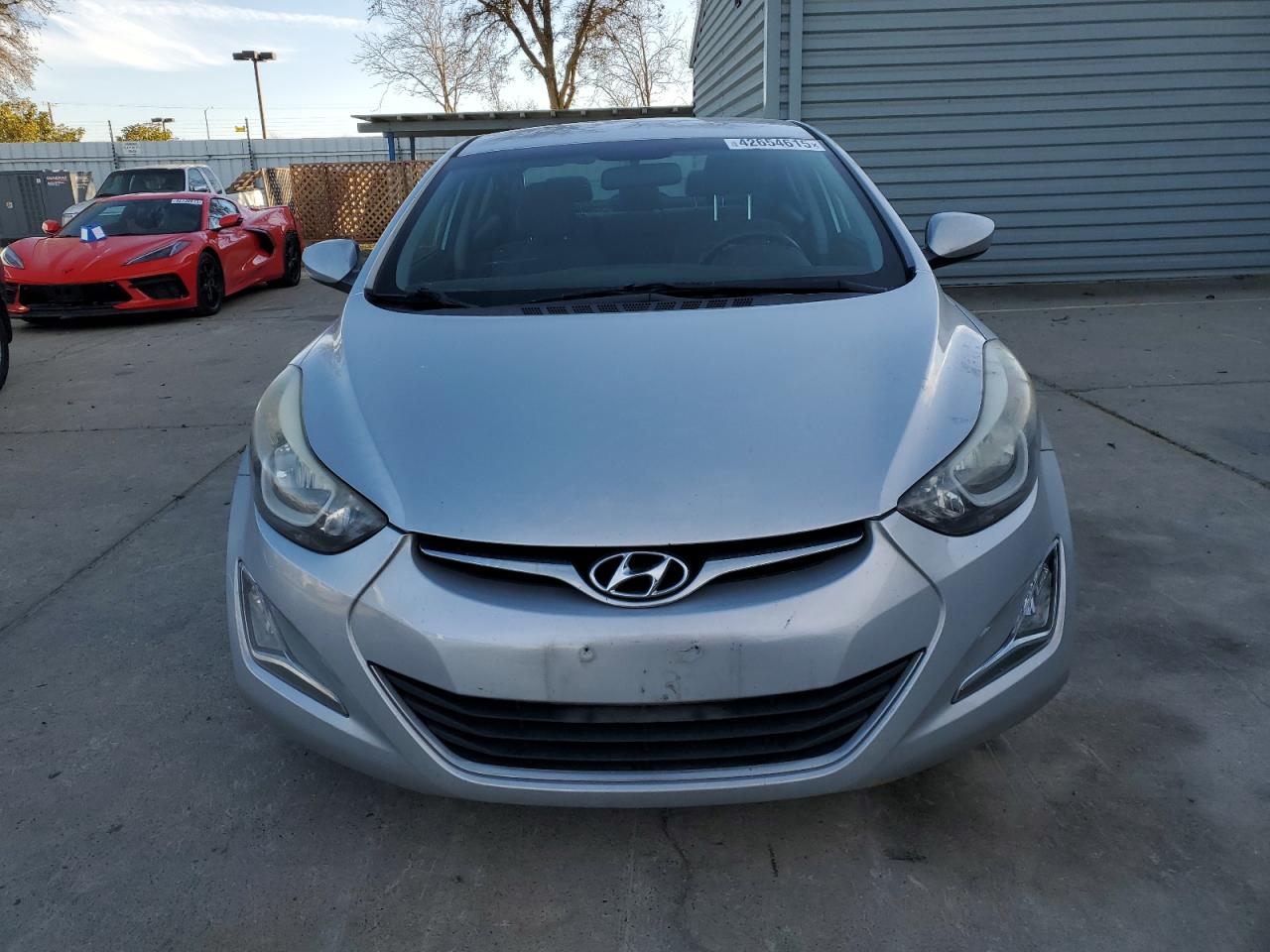 2014 Hyundai Elantra VIN KMHDH4AE4EU174029 Copart auction photo, vandalism / minor dent/scratches damage thumbnail 5