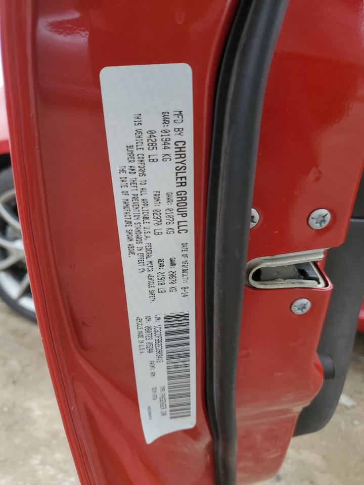 2014 Dodge Dart VIN 1C3CDFBB2ED903418 Copart auction photo, front end damage thumbnail 14