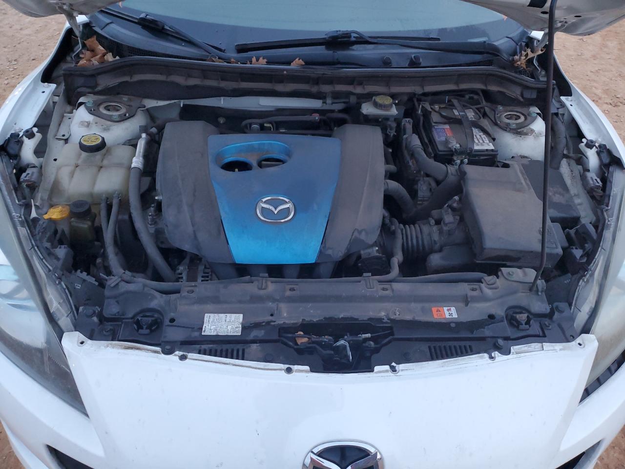 2012 Mazda 3 VIN JM1BL1M76C1534101 Copart auction photo, front end damage thumbnail 12
