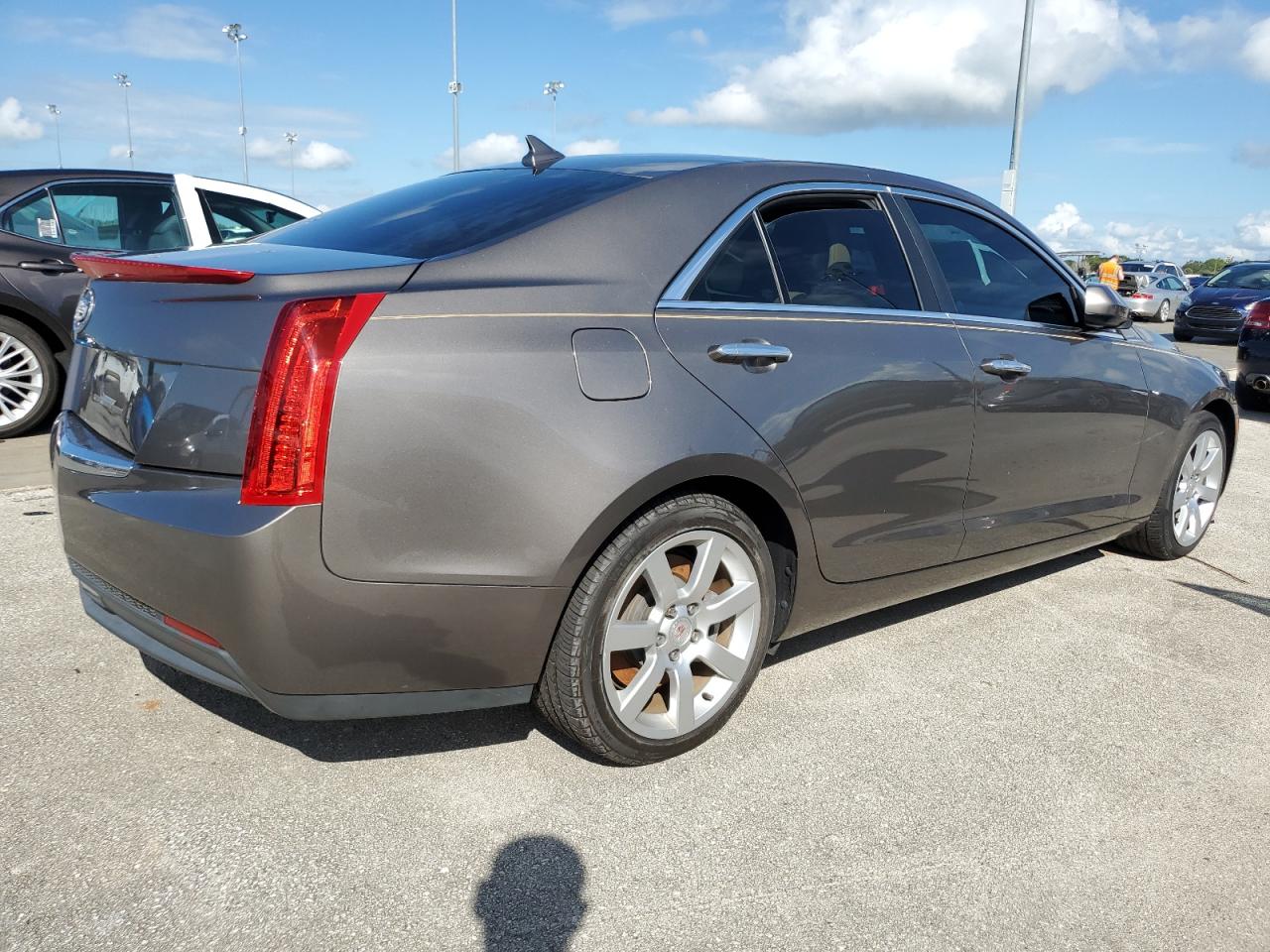 2014 Cadillac ATS VIN 1G6AA5RAXE0179703 Copart auction photo, water/flood damage thumbnail 3