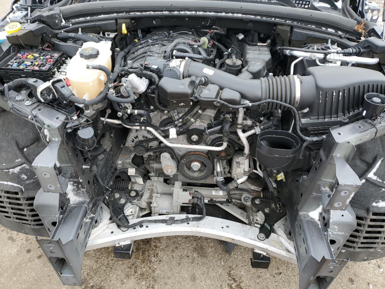 2021 Jeep Grand Cherokee VIN 1C4RJKBG2M8174797 Copart auction photo, stripped damage thumbnail 12