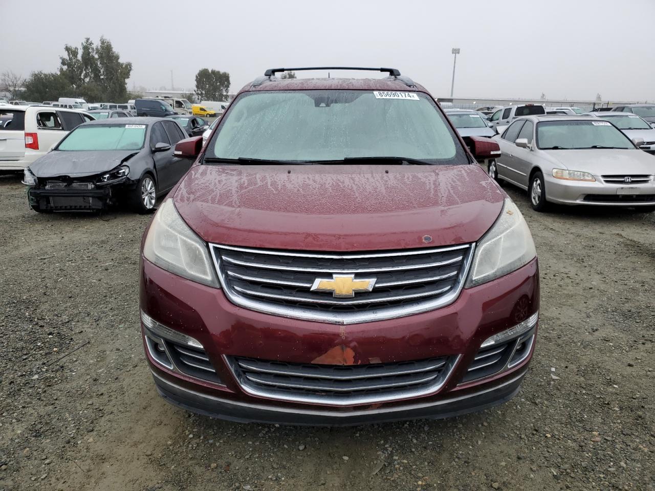 2016 Chevrolet Traverse VIN 1GNKVJKD4GJ236467 Copart auction photo, all over damage thumbnail 5