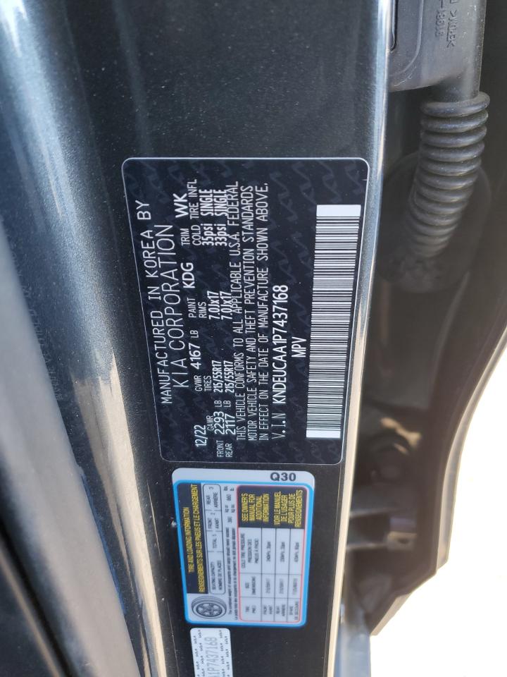 2023 KIA Seltos VIN KNDEUCAA1P7437168 Copart auction photo, all over damage thumbnail 14