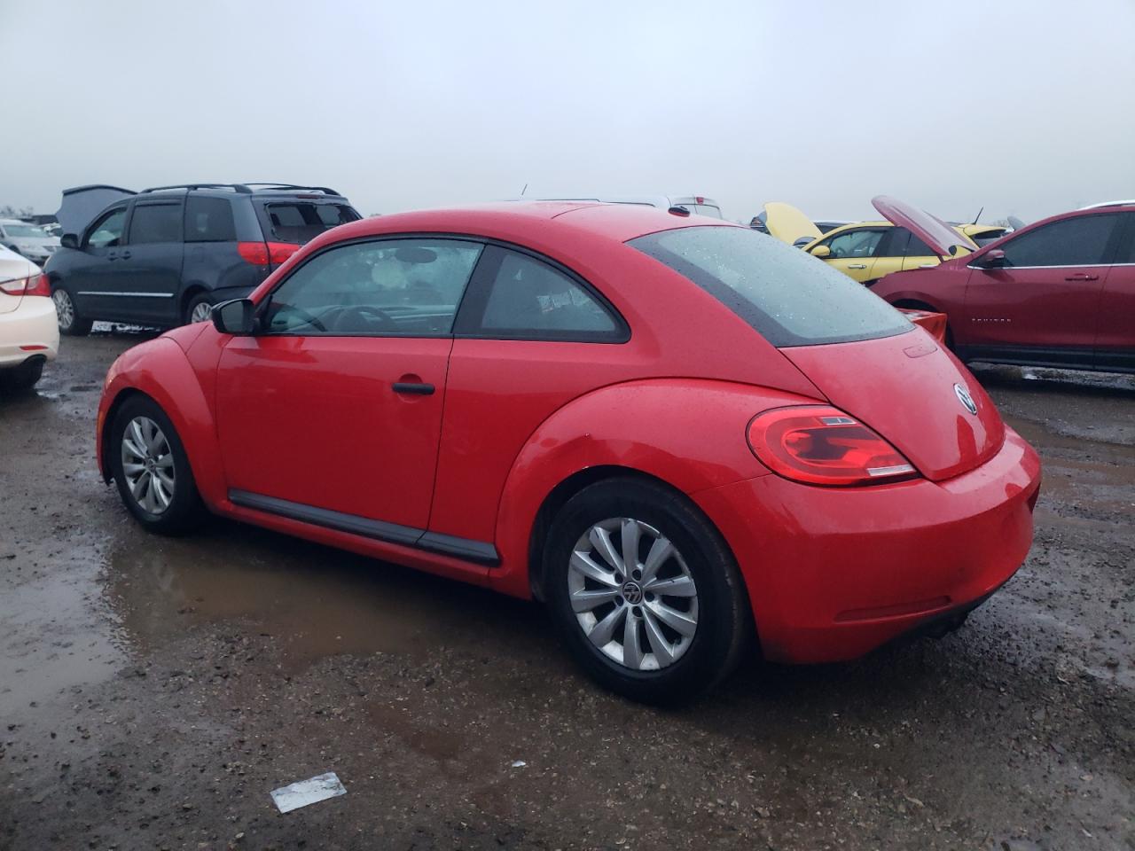 2015 Volkswagen Beetle VIN 3VWF17AT7FM642503 Copart auction photo, front end damage thumbnail 2