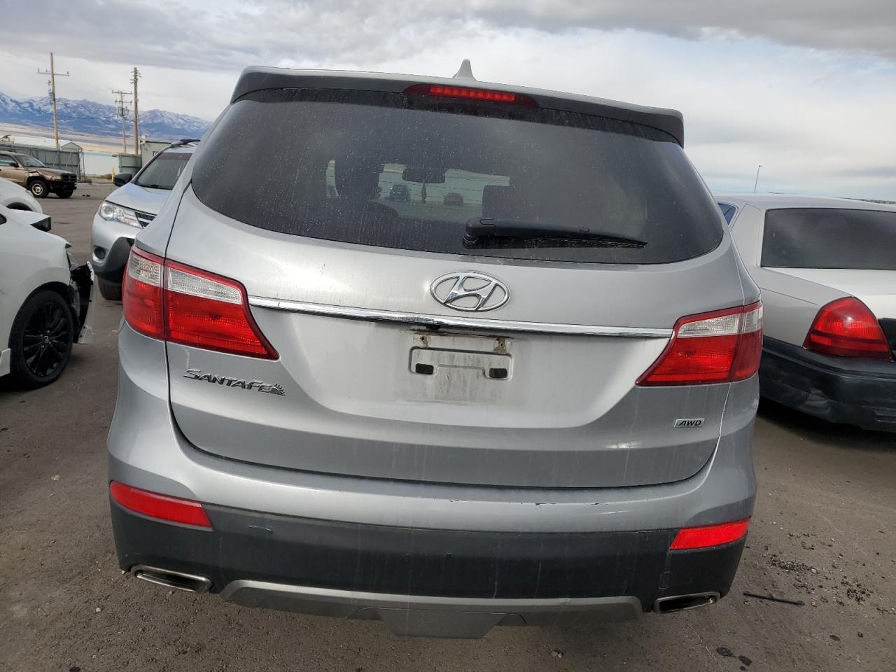 2013 Hyundai Santa Fe VIN KM8SNDHF3DU025785 Copart auction photo, side damage thumbnail 6