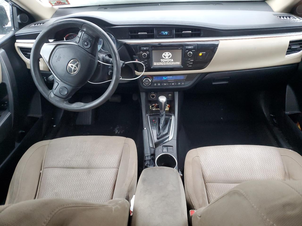 2015 Toyota Corolla VIN 5YFBURHE0FP245218 Copart auction photo, side damage thumbnail 8