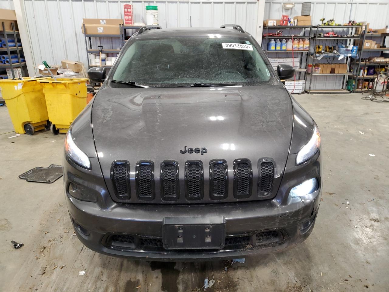 2018 Jeep Grand Cherokee VIN 1C4PJMCX3JD583296 Copart auction photo, front end damage thumbnail 5