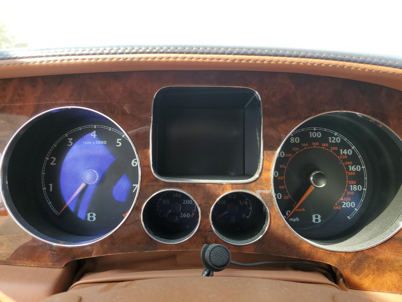 2008 Bentley Continental VIN SCBDR33W18C051769 Copart auction photo, front end / side damage thumbnail 9