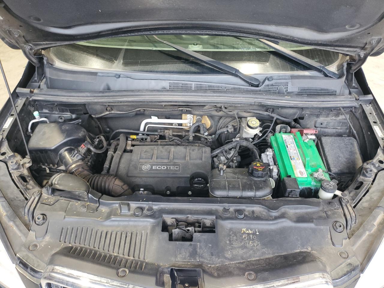 2014 Buick Encore VIN KL4CJASBXEB549581 Copart auction photo, all over damage thumbnail 13