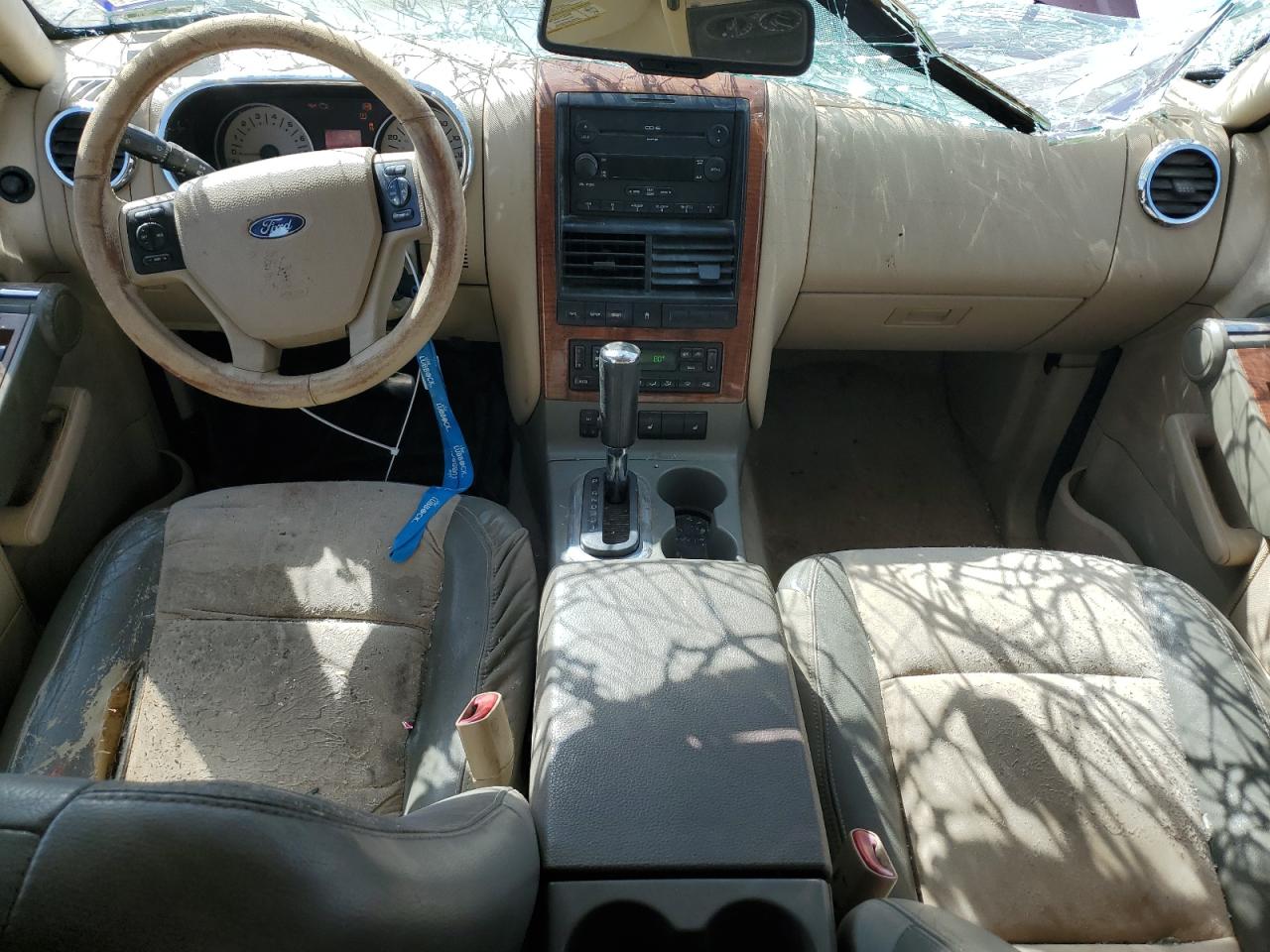 2006 Ford Explorer VIN 1FMEU64E56UB51190 Copart auction photo, all over / rollover damage thumbnail 8