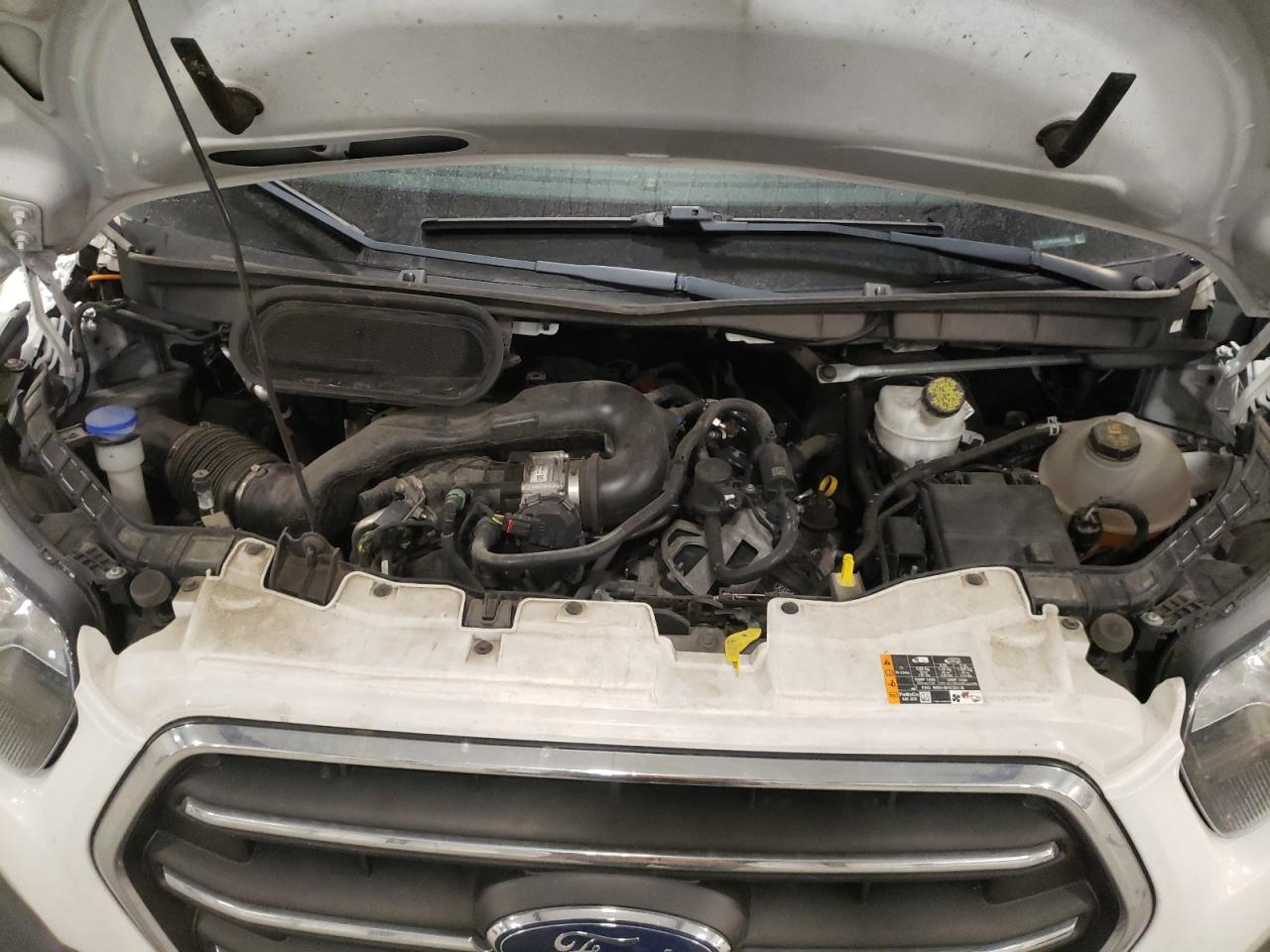 2020 Ford Transit VIN 1FTBR1C89LKA61846 Copart auction photo, side damage thumbnail 12