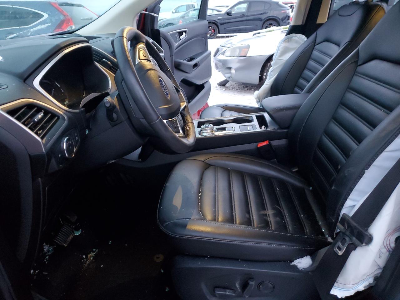 2021 Ford Edge VIN 2FMPK3J96MBA65183 Copart auction photo, all over damage thumbnail 7