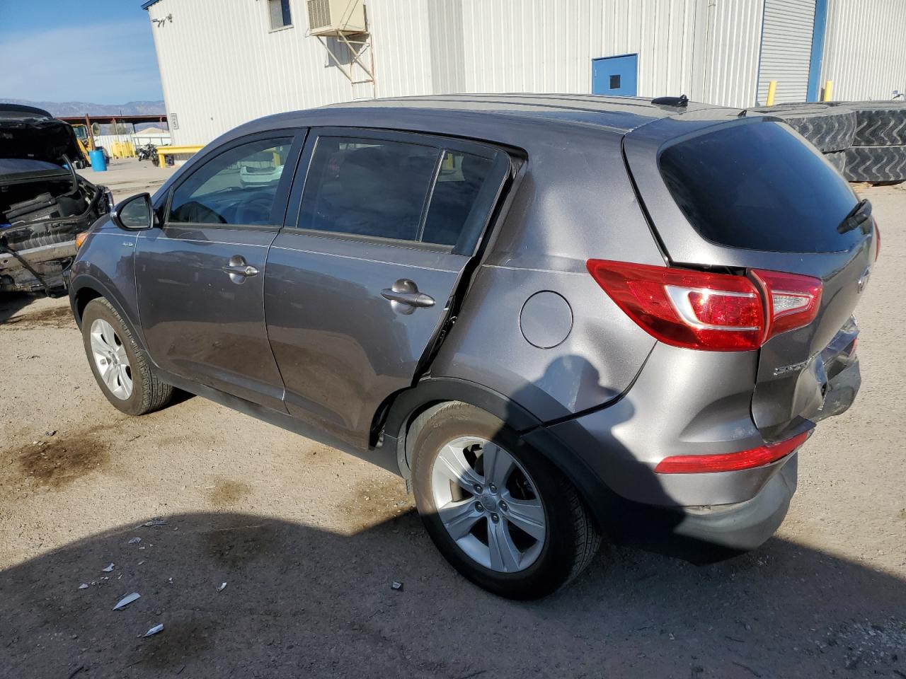 2013 KIA Sportage VIN KNDPBCA21D7450277 Copart auction photo, rear end / frame damage damage thumbnail 2