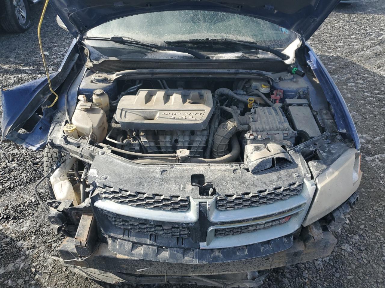 2013 Dodge Avenger VIN 1C3CDZAB6DN594452 Copart auction photo, front end damage thumbnail 11