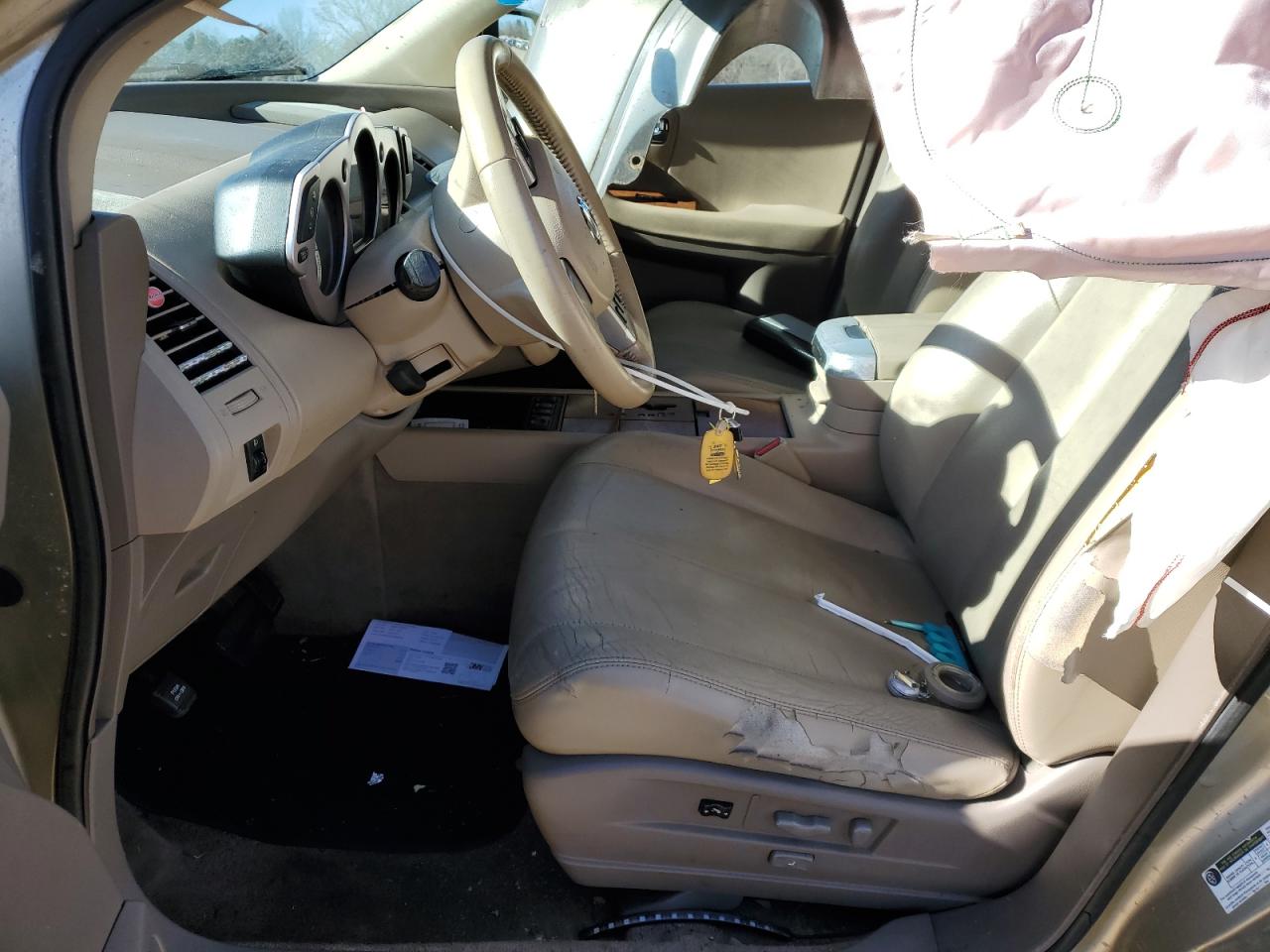 2007 Nissan Murano VIN JN8AZ08WX7W667186 Copart auction photo, all over damage thumbnail 7