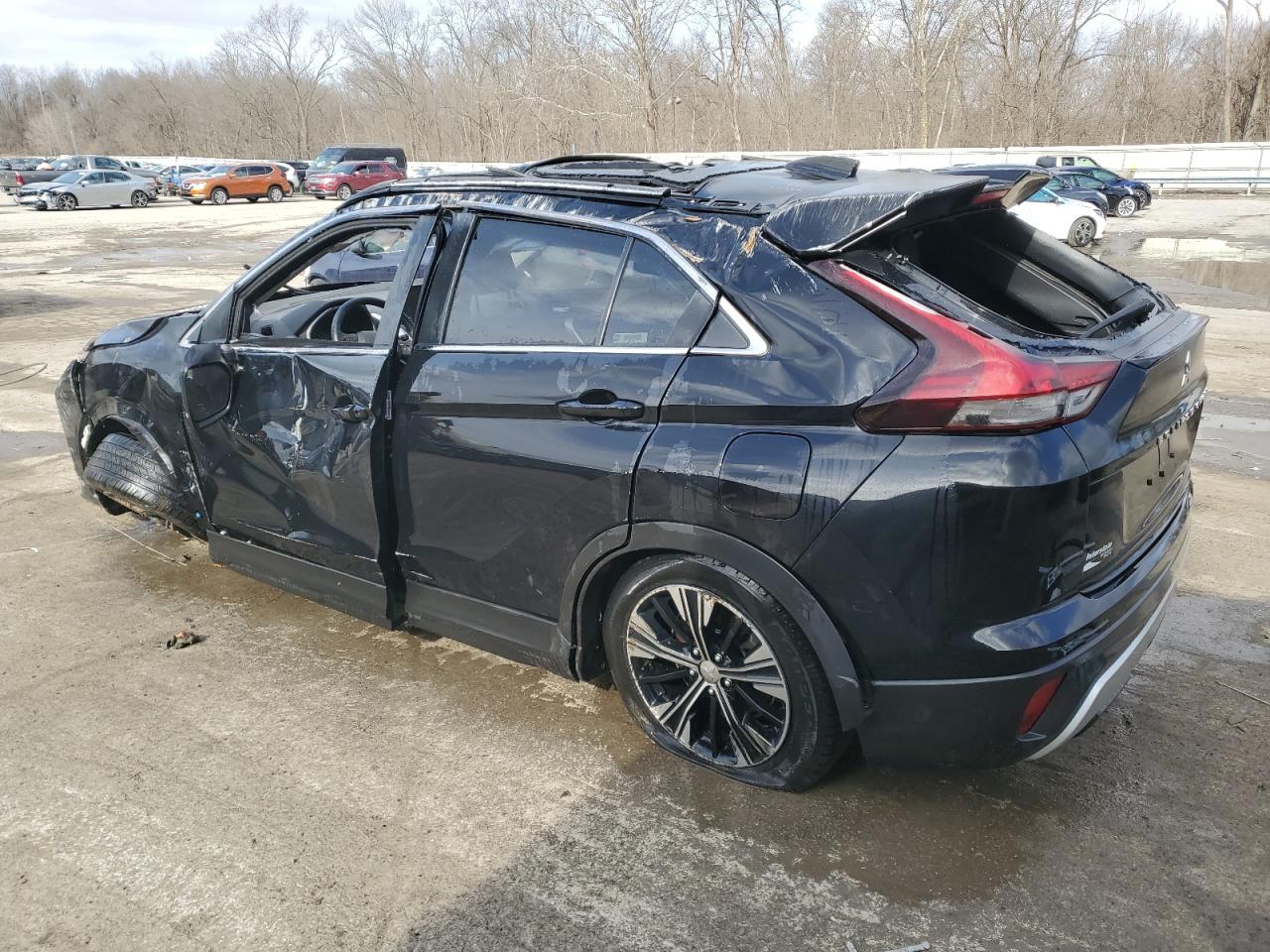 2022 Mitsubishi Eclipse VIN JA4ATWAA3NZ004255 Copart auction photo, rollover damage thumbnail 2
