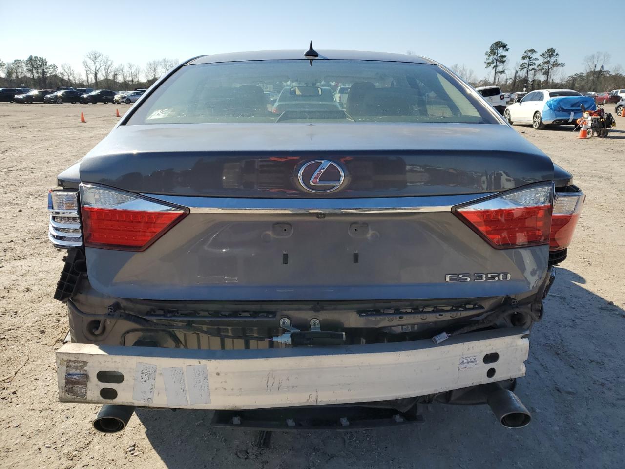 2014 Lexus ES VIN JTHBK1GG3E2113432 Copart auction photo, rear end / side damage thumbnail 6