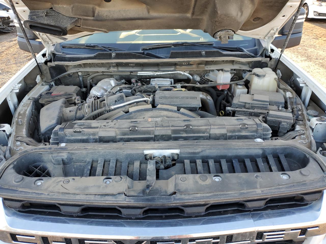 2023 Chevrolet Silverado VIN 1GC4YNEY9PF113345 Copart auction photo, rear end / front end damage thumbnail 11