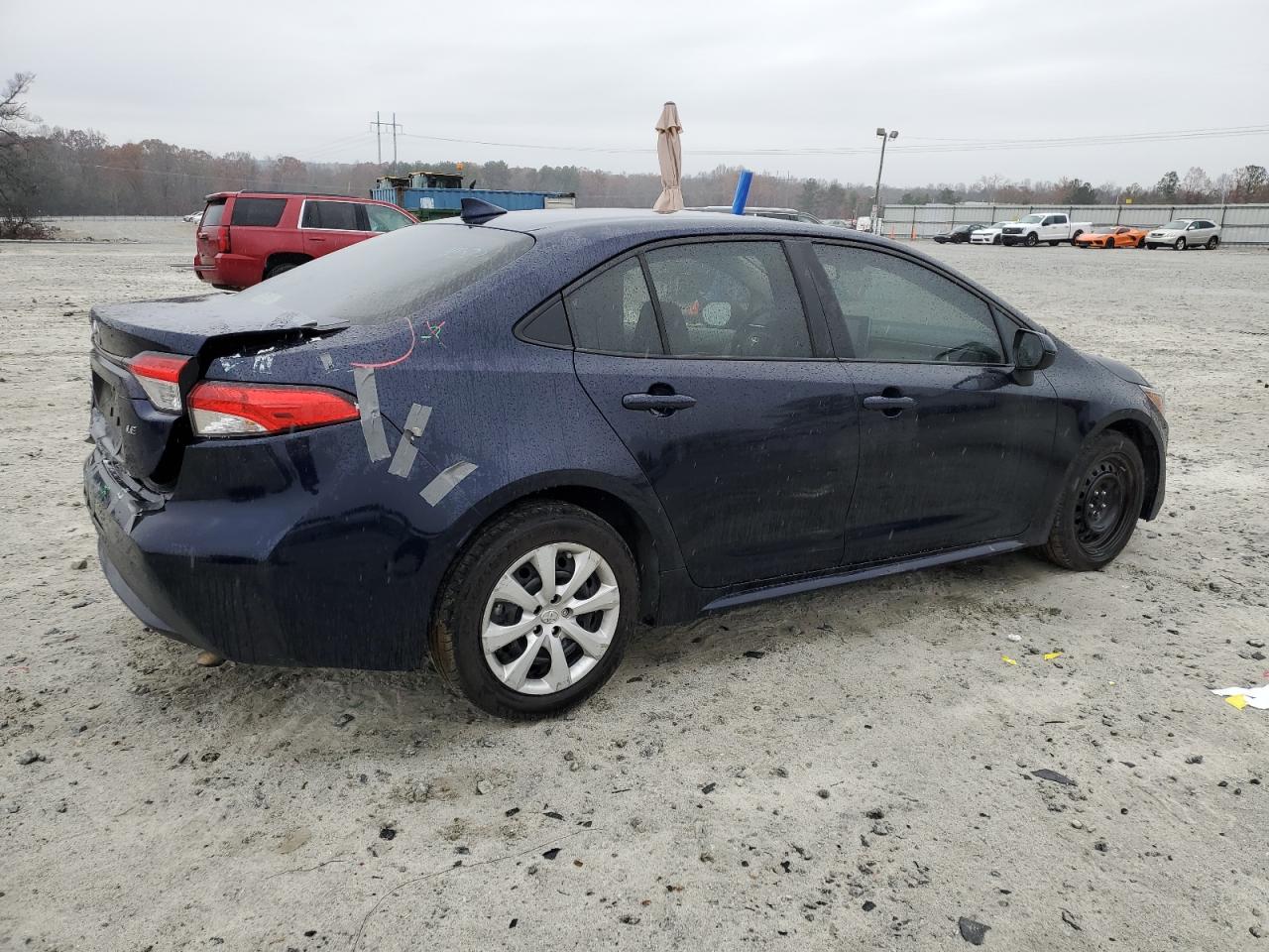 2021 Toyota Corolla VIN JTDEPMAE6MJ133008 Copart auction photo, rear end damage thumbnail 3