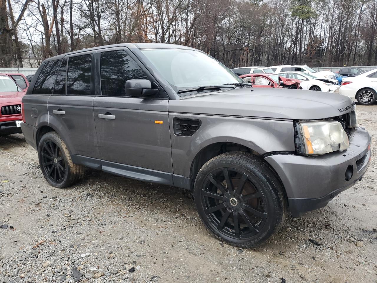 2006 Land Rover Range Rover VIN SALSF25476A968817 Copart auction photo, front end damage thumbnail 4