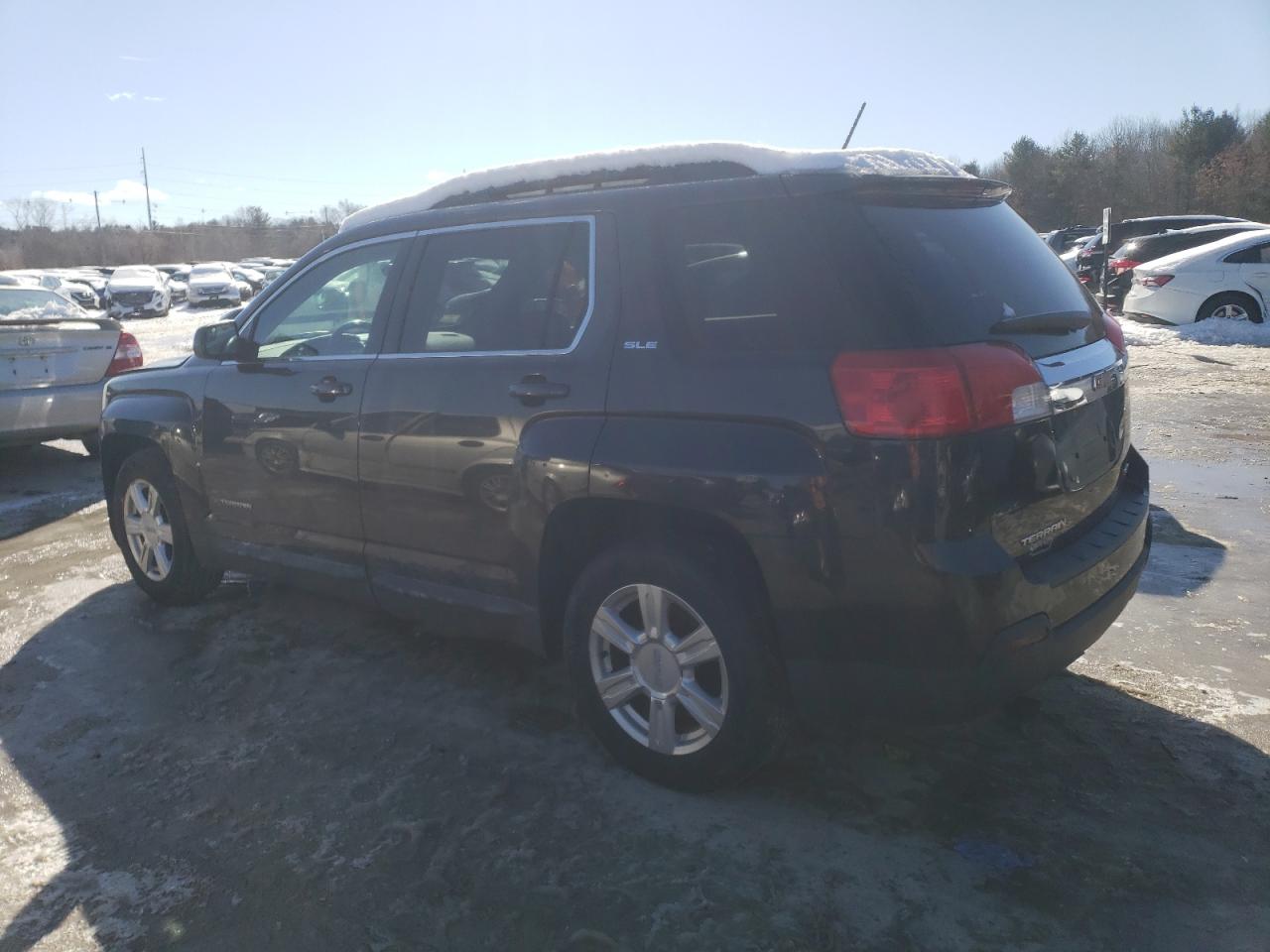 2014 GMC Terrain VIN 2GKFLWEK2E6344673 Copart auction photo, front end / minor dent/scratches damage thumbnail 2