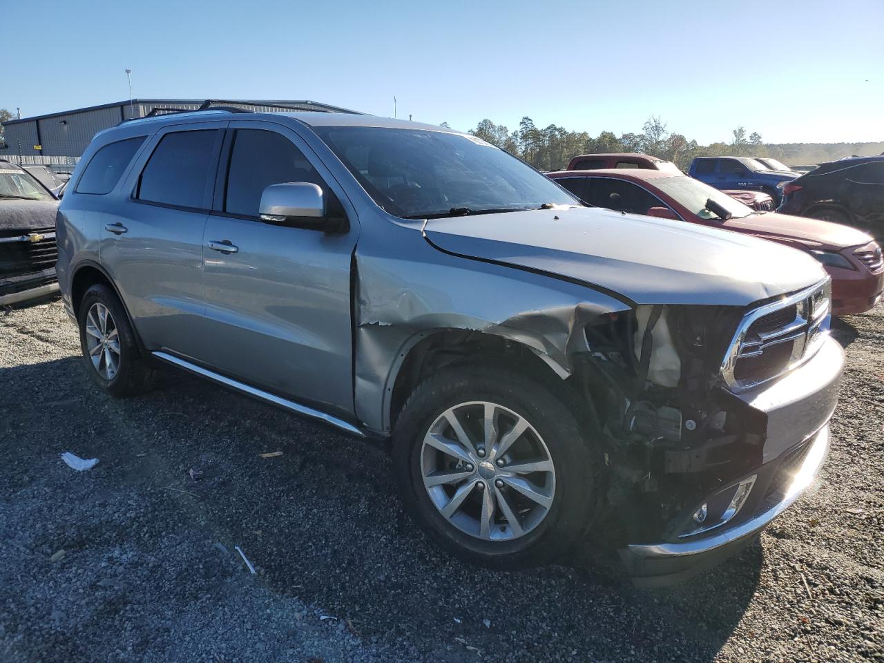 2014 Dodge Durango VIN 1C4RDHDG8EC437137 Copart auction photo, front end damage thumbnail 4