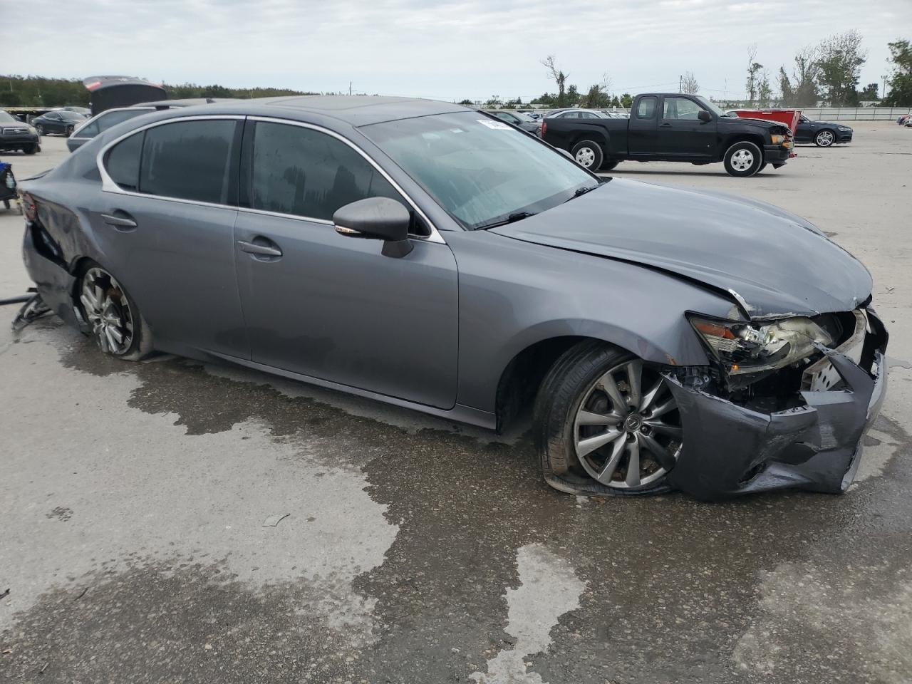 2014 Lexus GS VIN JTHBE1BL3E5041884 Copart auction photo, all over damage thumbnail 4