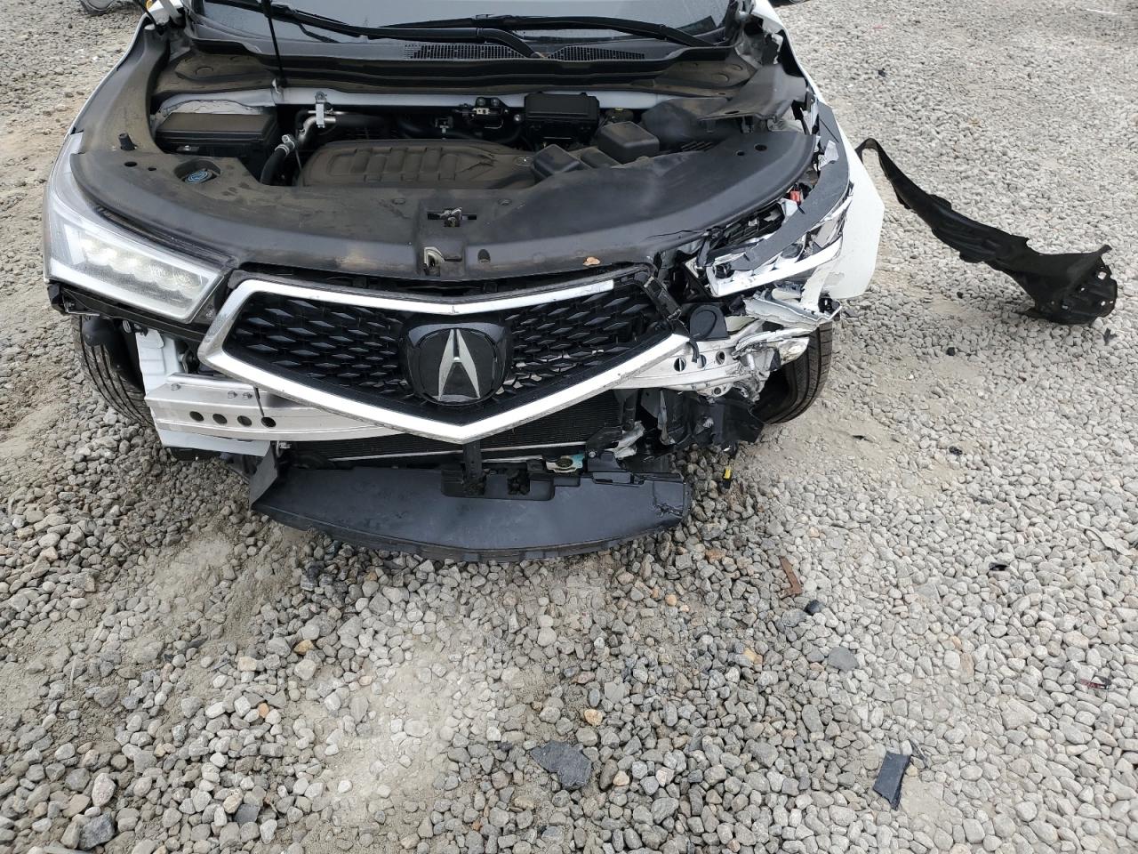 2018 Acura MDX VIN 5J8YD3H50JL002440 Copart auction photo, front end / undercarriage damage thumbnail 12