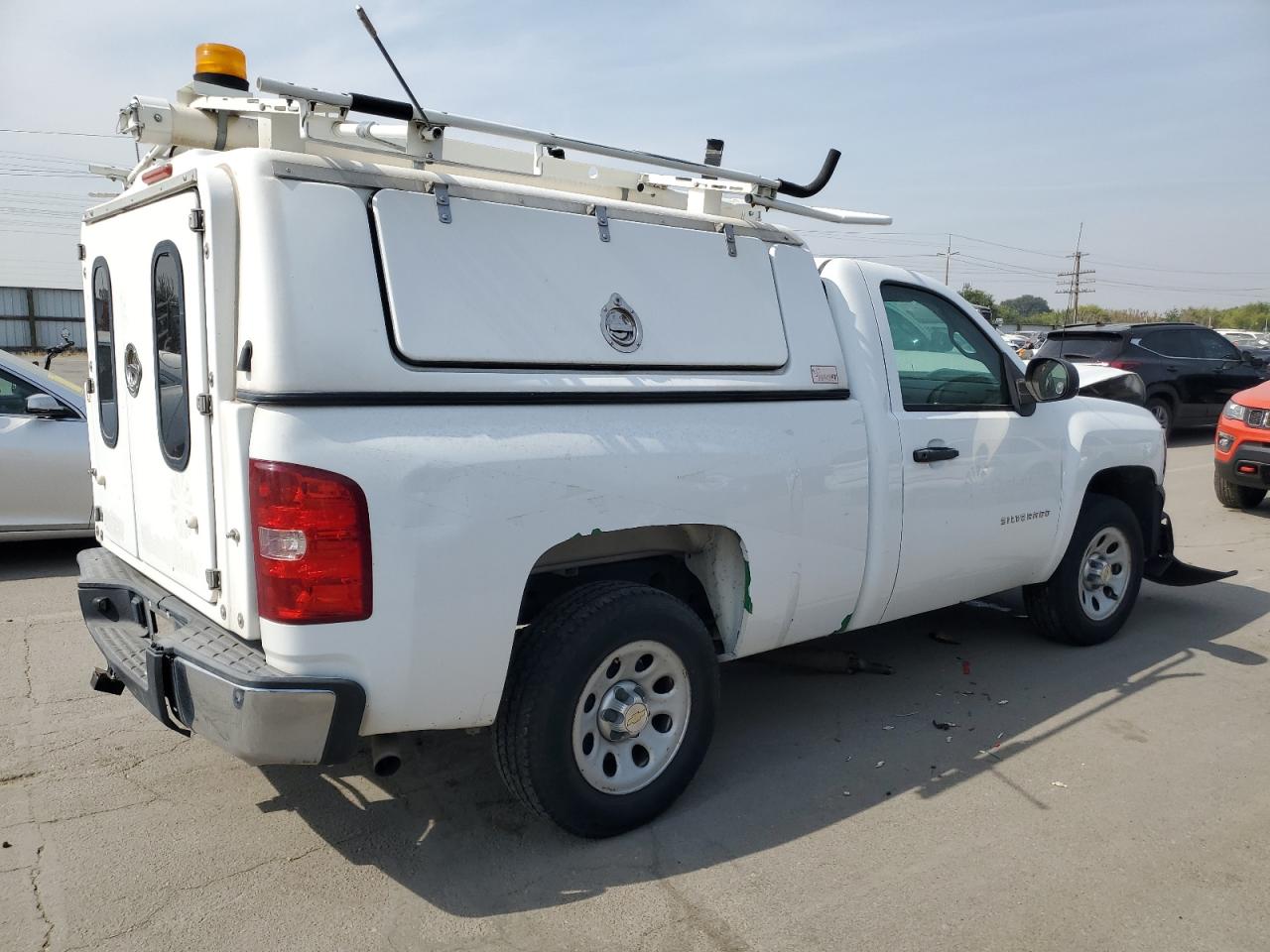 2012 Chevrolet Silverado VIN 1GCNCPEX6CZ136046 Copart auction photo, front end / undercarriage damage thumbnail 3