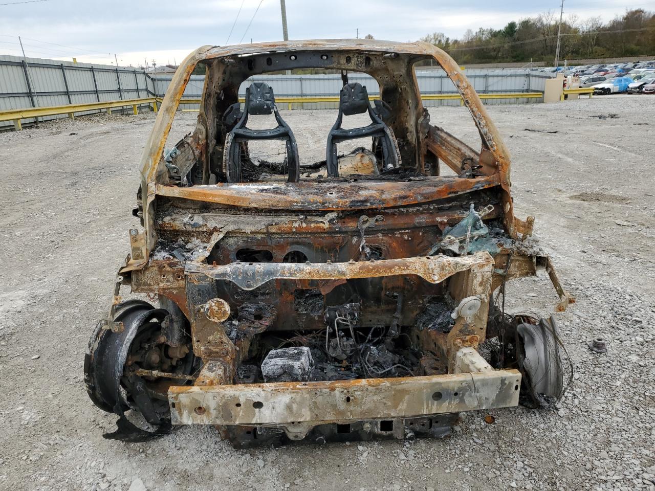 2016 Smart Fortwo VIN WMEFJ5DA9GK074606 Copart auction photo, burn damage thumbnail 5