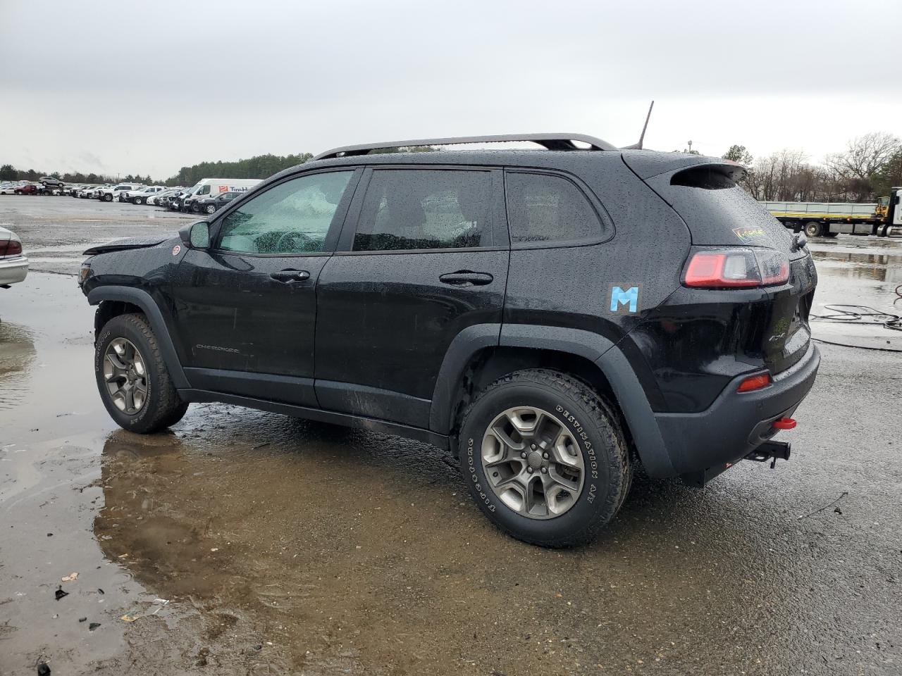 2019 Jeep Cherokee VIN 1C4PJMBX4KD399567 Copart auction photo, front end damage thumbnail 2