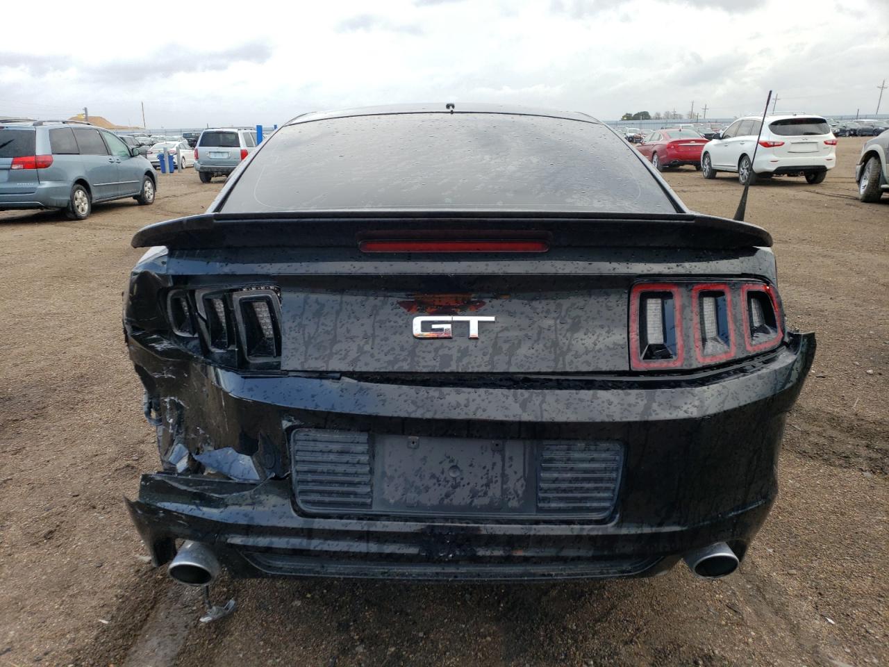2013 Ford Mustang VIN 1ZVBP8CF5D5210747 Copart auction photo, all over / undercarriage damage thumbnail 6