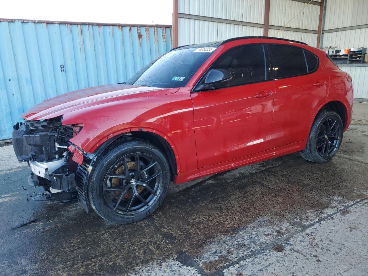 2020 Alfa Romeo Stelvio VIN ZASPAKBNXL7C97698 - Copart auction photo