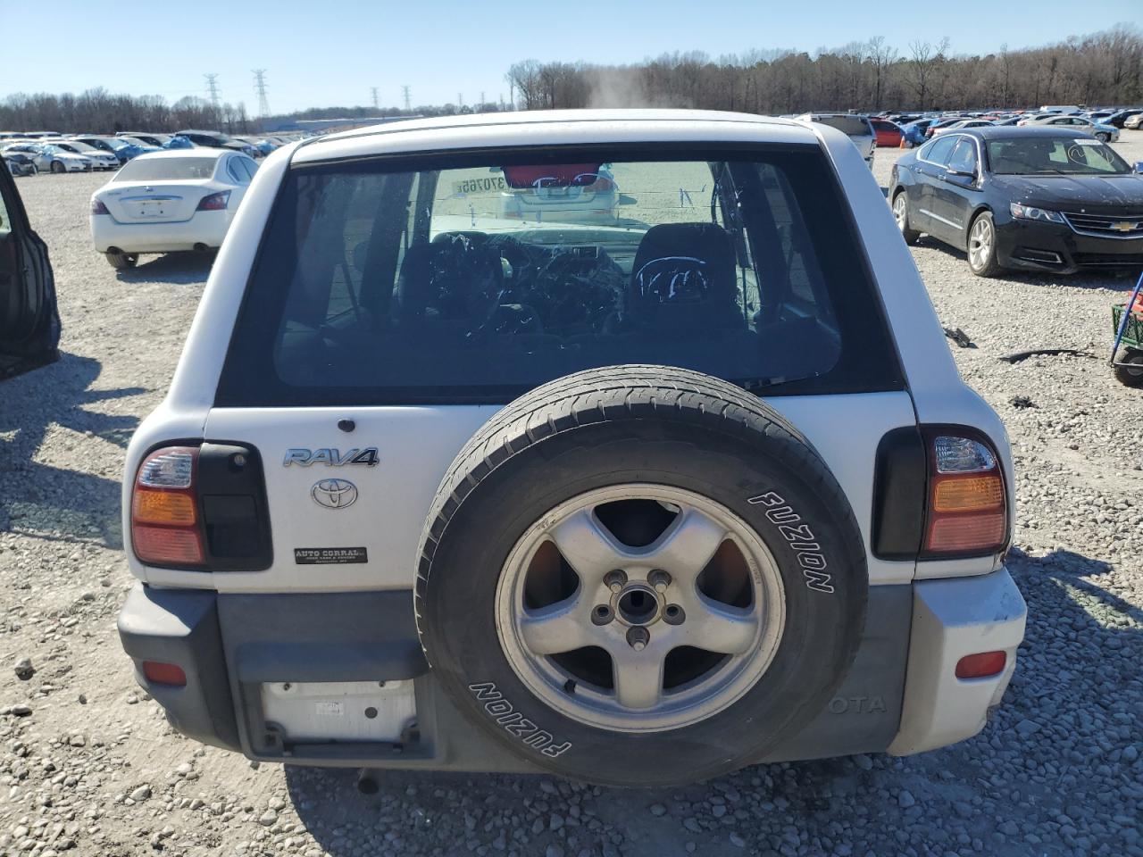 2000 Toyota RAV 4 VIN JT3GP10V7Y7073059 Copart auction photo, front end damage thumbnail 6