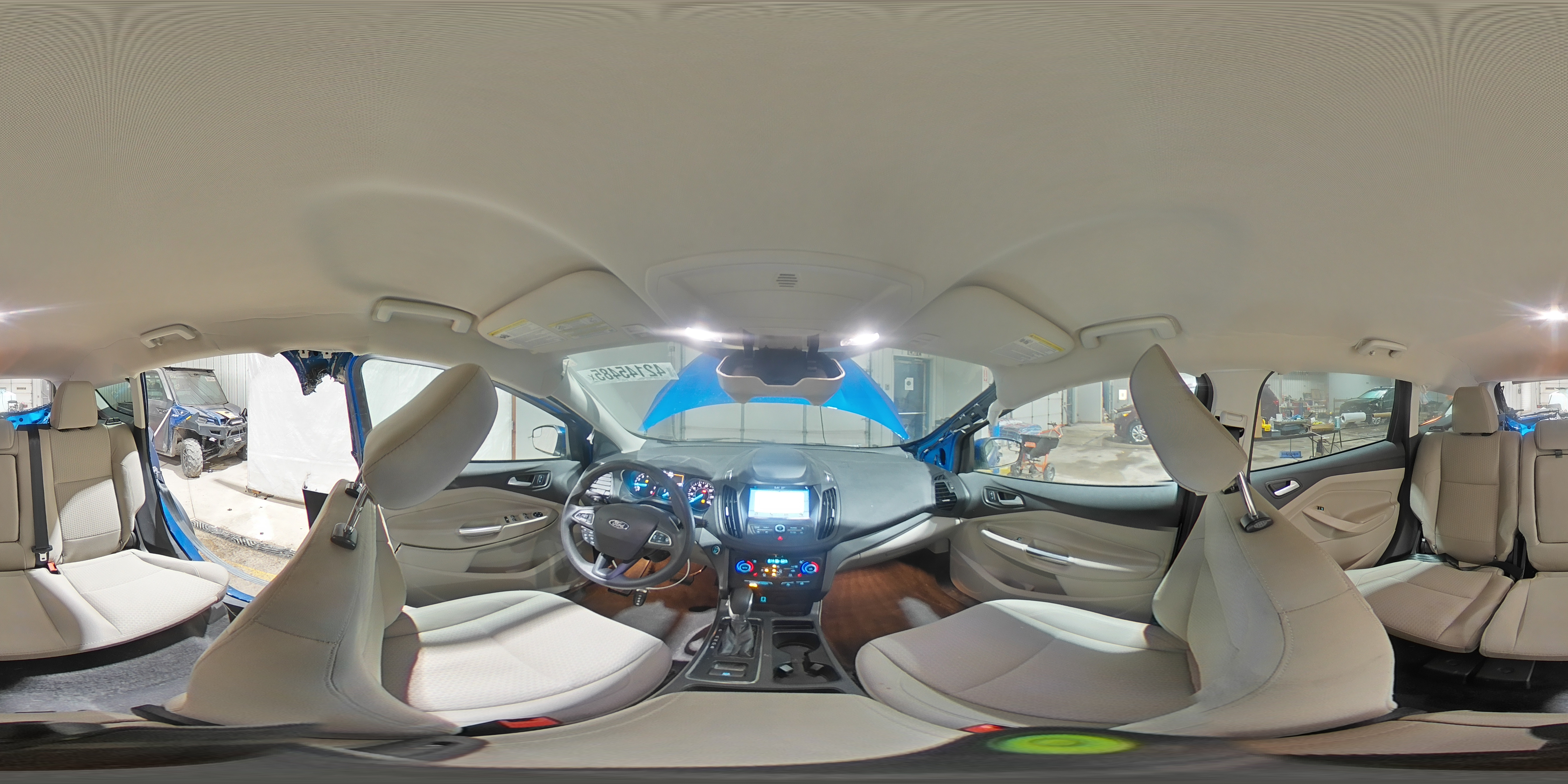 2019 Ford Escape VIN 1FMCU9GD3KUB44616 Copart auction photo, side / rear end damage thumbnail 16