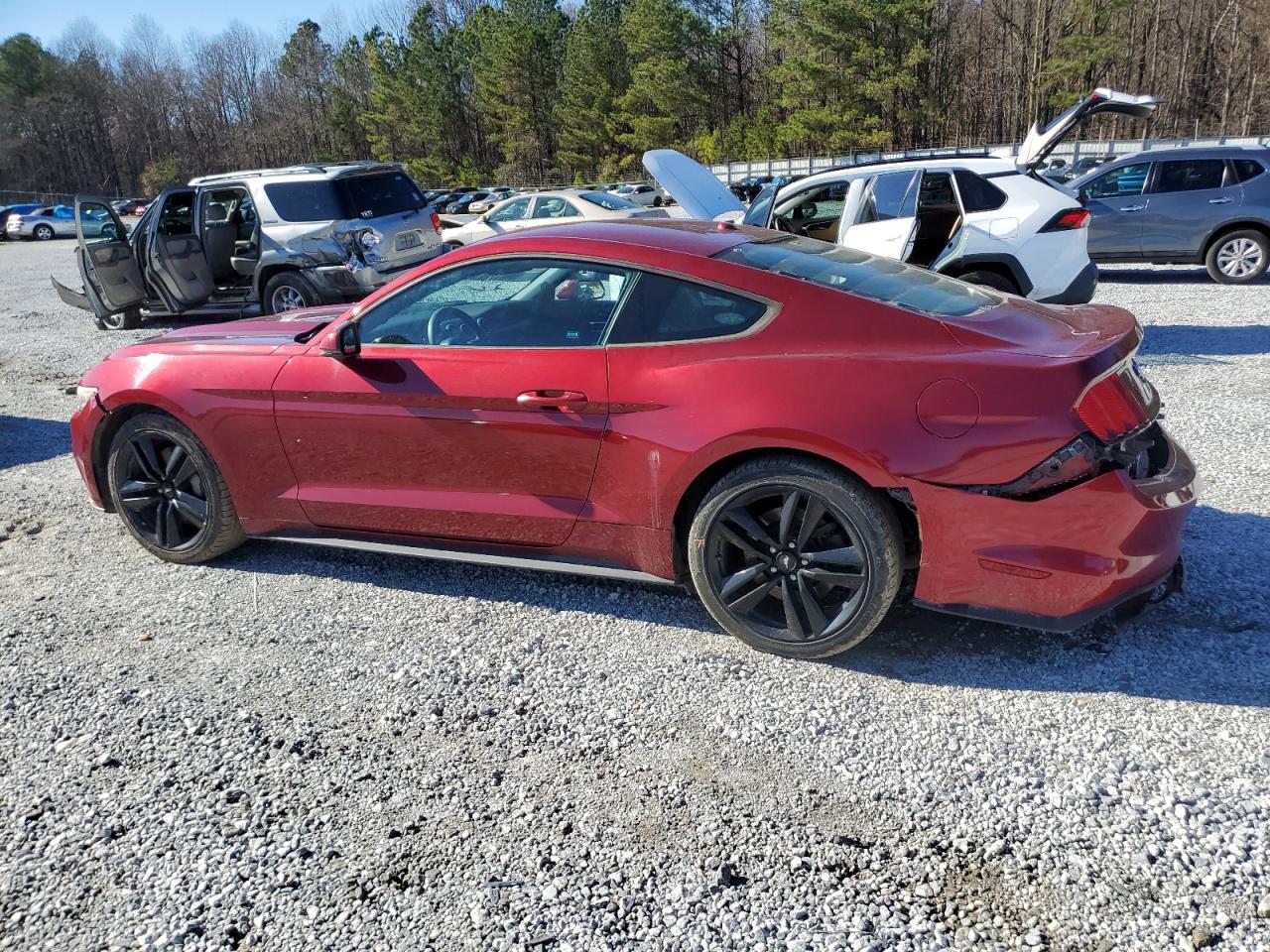 2015 Ford Mustang VIN 1FA6P8TH5F5317571 Copart auction photo, rear end / undercarriage damage thumbnail 2
