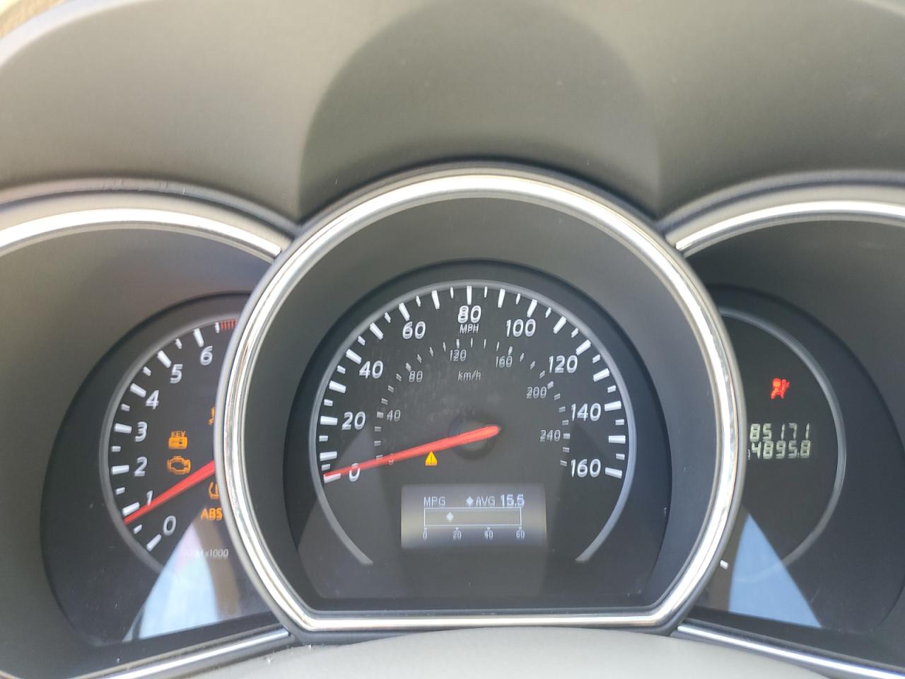 2014 Nissan Murano VIN JN8AZ1MU2EW418341 Copart auction photo, front end / mechanical damage thumbnail 9