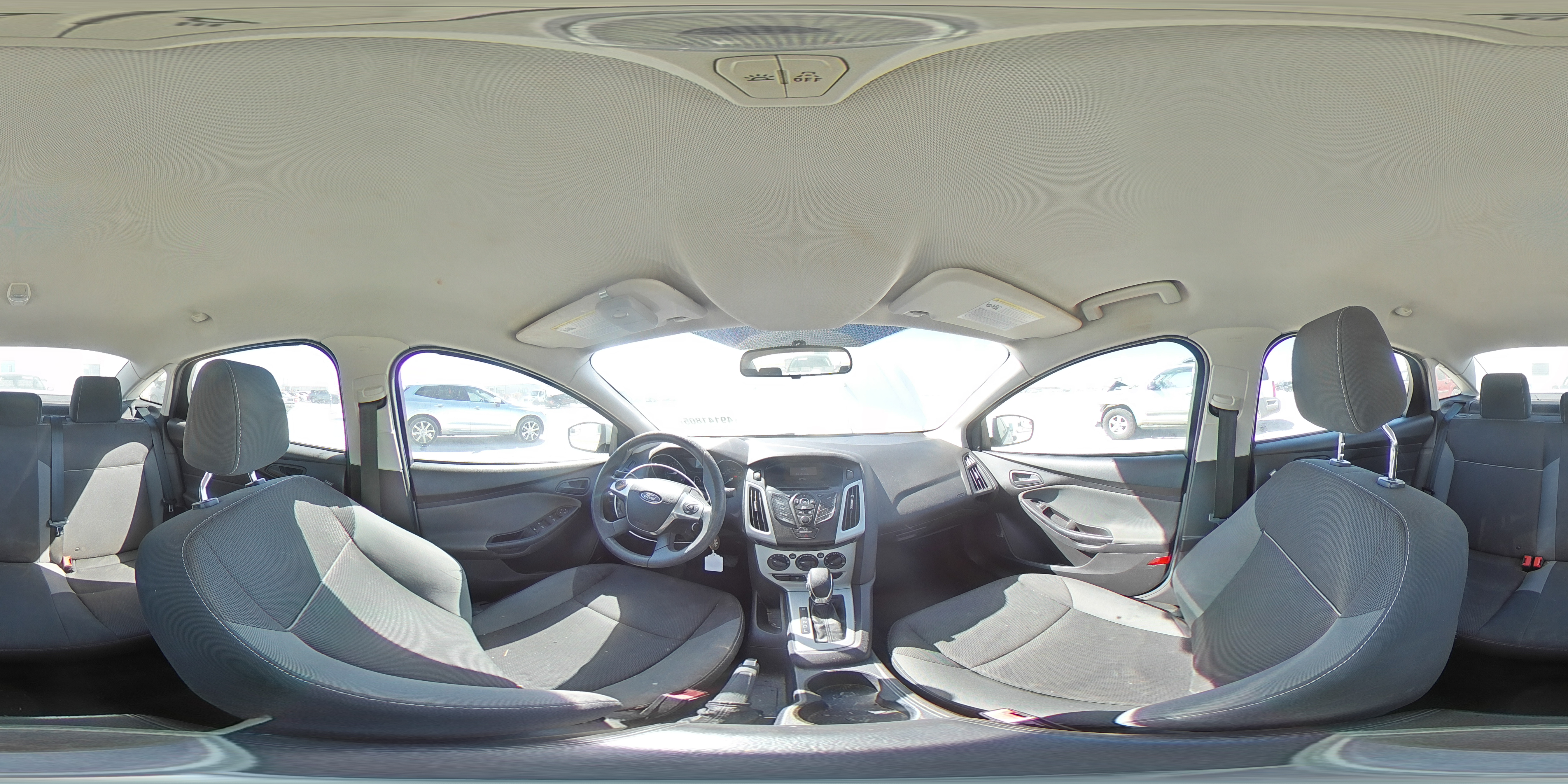 2012 Ford Focus VIN 1FAHP3F20CL331839 Copart auction photo, front end / minor dent/scratches damage thumbnail 12