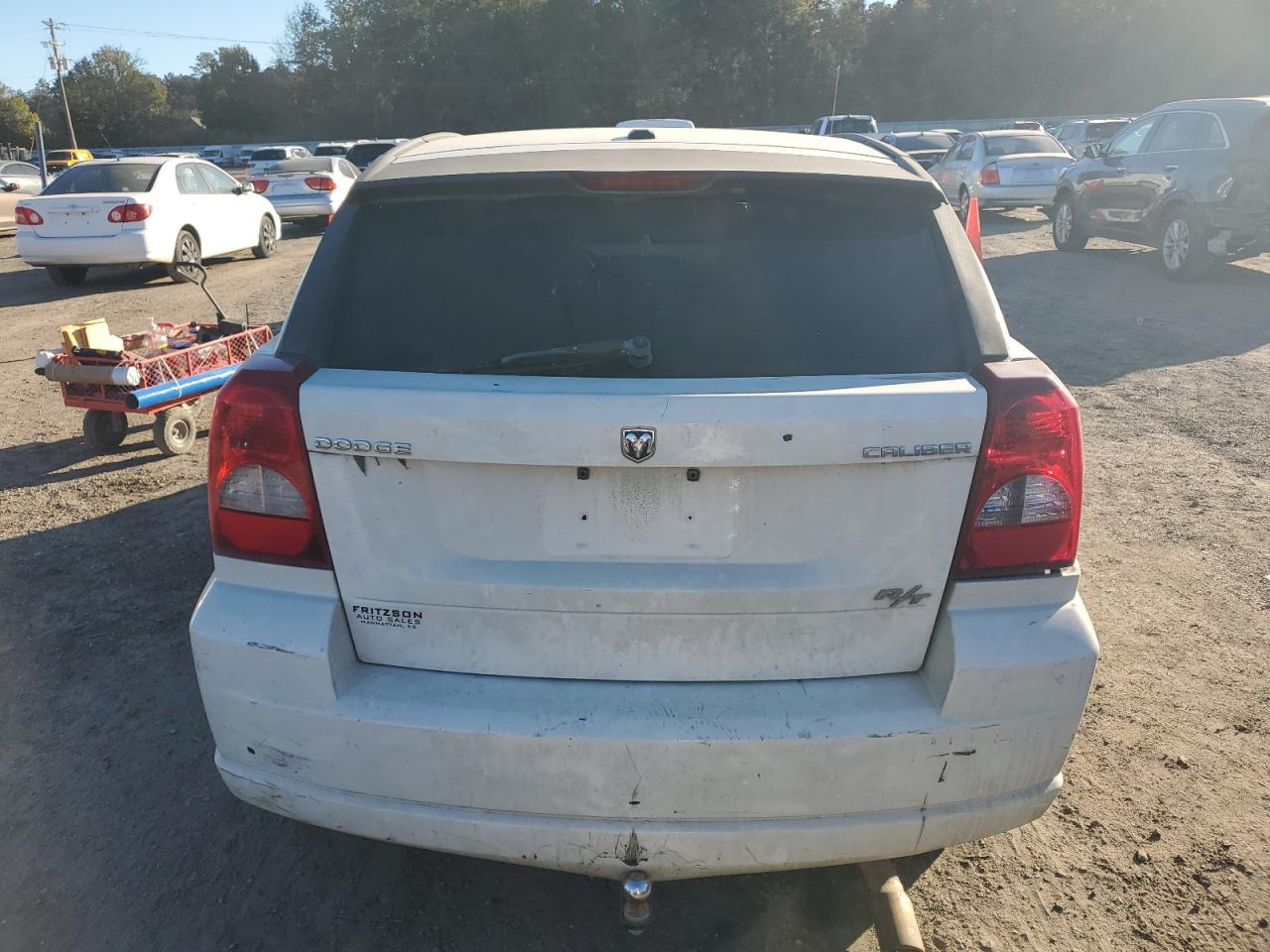 2009 Dodge Caliber VIN 1B3HB78B79D111213 Copart auction photo, side / front end damage thumbnail 6