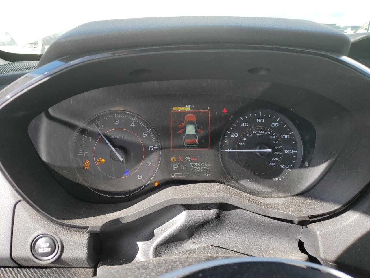 2020 Subaru XV VIN JF2GTABC4LH267443 Copart auction photo, all over damage thumbnail 9