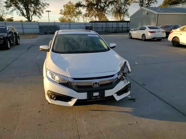 2017 Honda Civic VIN 19XFC1F33HE201855 Copart auction photo, front end damage thumbnail 10