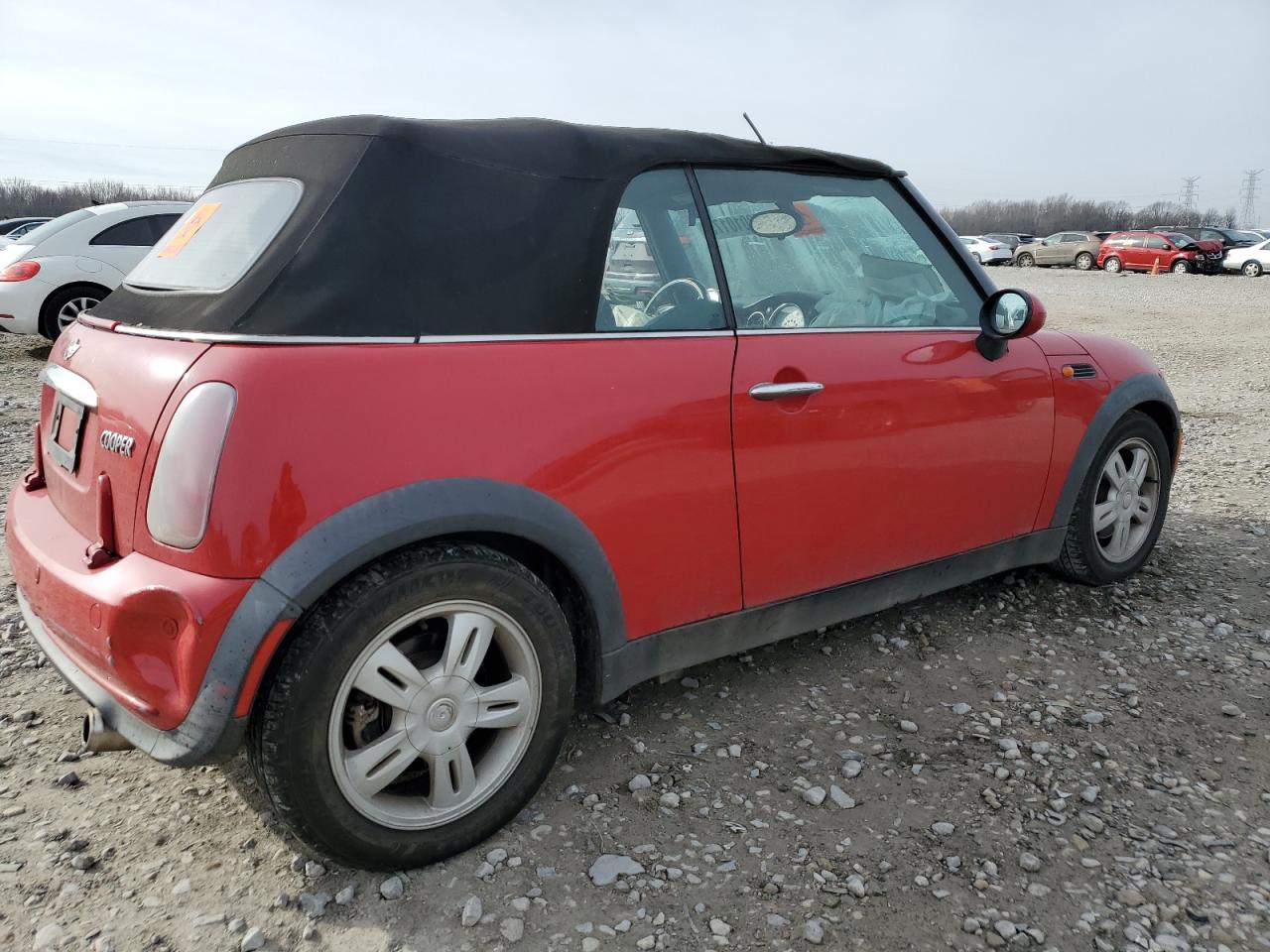 2005 MINI Cooper VIN WMWRF33525TG12494 Copart auction photo, side / all over damage thumbnail 3